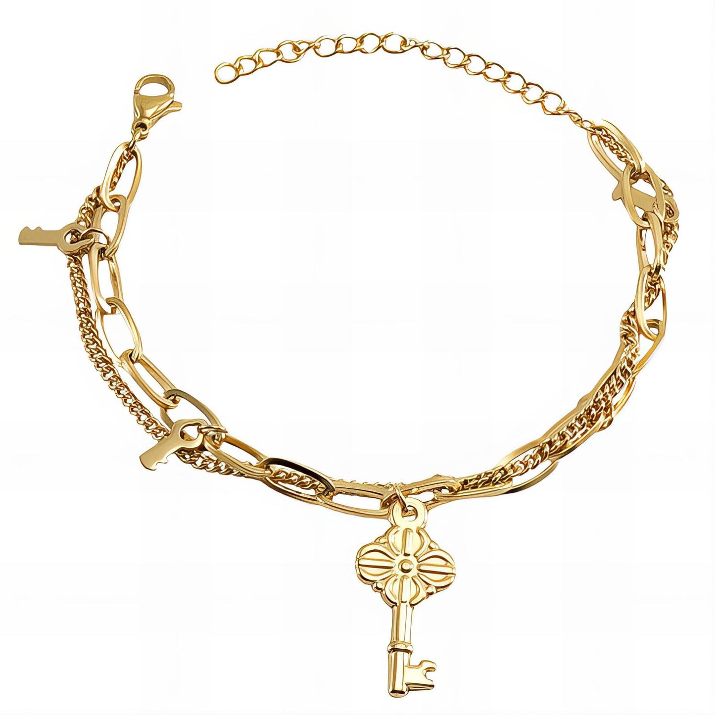 Key Charm Bracelet