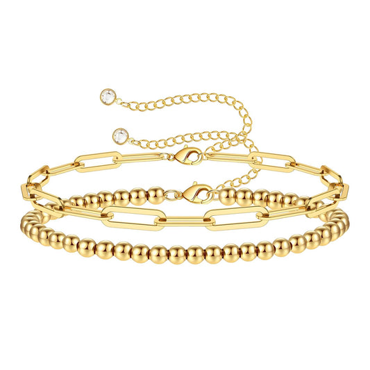 Bead Layered Bracelet