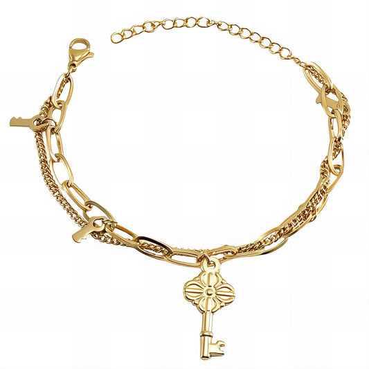 Key Charm Bracelet