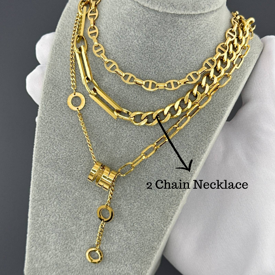 Two Chain Necklace